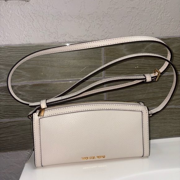 Michael Kors Handbags - Michael Kors Off-White Crossbody Bag NWT MSRP $228